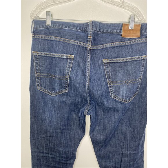 Lucky Brand Mens 34 x 30 410 Athletic Slim Leg Stretch Denim Jeans Medium Wash - Picture 6 of 13